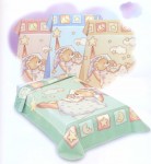 621 100x120 green zelená deka