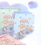 622 100x120 blue modrá deka