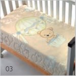 042 Luxury Plus 80x110 03 orange orančová deka