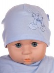 Čiapka Cr-Cz009 Králiček blue modrá 36 38 40 42