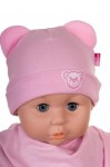 Čiapka Cr-Cz005 Gumkáčik pink ružová 34 36 38 40 42