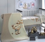 011 Piccola 80x110 02 beige béžová deka