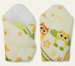 Zavinovačka hladká 80x80 potlač green zelená K sova