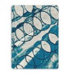 9357 diagonal 220x240 04 blue modrá deka