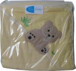 600 triangolo yellow žlutá žltá osuška 90x110cm towel 010