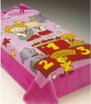 201 160x220 strawberry jahodovoružová deka