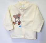 Kabátik HX potlač beige béžová 56