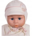 Čiapka WJ-Cz115 viazanie Auto ivory maslová 36 38 40 42 44