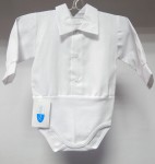 Body košielka RB 733 white biela pásik Mario slávnostná 56