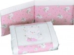 6/30 2D R65 100x135 40x60 pink ružová posteľný set