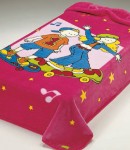 186 160x220 strawberry jahodovočervená deka