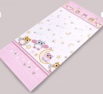 PS 5D 100x135 40x60 180x30 BA potlač pink ružová K sova