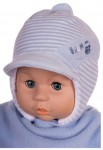 Čiapka Z-Cz071 viazanie Auto blue modrá 36 38 40 42 44 46