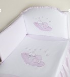 PS 5D 100x135 40x60 180x40 Výš. pink ružová K macko na vankúšiku