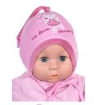 Čiapka WJ-Cz118 viazanie Baletka pink ružová 36 38 40 42 44