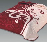 226 220x240 burgundy bordová deka