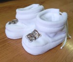 Capačky kojenecké ZB4M white biela sloník