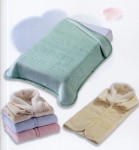 640 Copito 80x90 green zelená detský vak do autosedačky