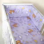 Ochranné hniezdo 180x30 BA potlač lillac fialová Macko