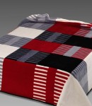 260 220x240 red červená deka