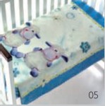 009 Piccola 80x110 05 blue modrá deka