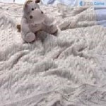 812 Nube 80x90 02 ecru béžová deka