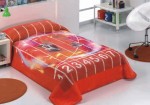 189 twins 160x220 04 red červená deka