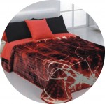 282 silver ion 220x240 07 red červená deka