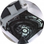 284 silver ion 220x240 16 black čierna deka