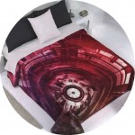 284 silver ion 220x240 17 red červená deka