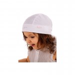 Čiapka L-Cz003g white biela kojenec