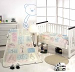 602 110x140  blue modrá deka