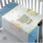 045 Piccola 80x110 05 Blue modrá deka