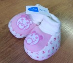 Capačky s patentom zamat mix farieb