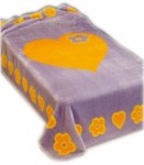 175 160x220 lilac fialová deka