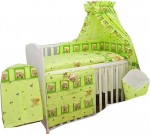 PS 1+1 90x130 40x60 BA potlač green zelená g macko 005