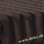970 morapel luxe 220x240 33 brown hnedá dekový prehoz