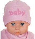 Čiapka Cr-Cz050 Baby pink ružová 34 36 38 40 42