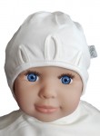 Čiapka WJ-Cz165 viazanie Slzičky ivory béžová 36 38 40 42 44
