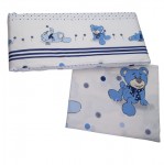 PS 3D 90x130 40x60 180x30 BA potlač grey šedá modrá K macko pupa