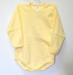 Body dlhý rukáv HX jednofarebné yellow žltá 104