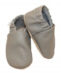 Capačky BA 088 kožené soft hladké grey šedá 20/21 12-18 mes.