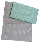 PS 1+1 90x130 40x60 BA potlač grey šed green zelen K bodky