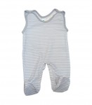 Dupačky bavlna pásik grey šedá 62