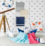 2201 75x90/62 denim modrá bavlnená deka