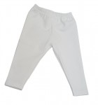 Legíny bavlna HX white biele 86/92