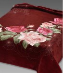 5258 220x240 burgundy bordová deka