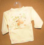 Košielka B potlač beige béžová 56