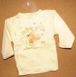 Košielka B potlač beige béžová 62