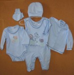 Komplet BA 5 dielny 56 blue modrá